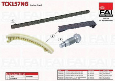 FAI AUTOPARTS tck157ng -  Комплект цели привода распредвала